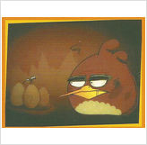 Angry Birds samolepka