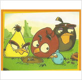 Angry Birds samolepka