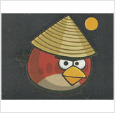 Angry Birds samolepka